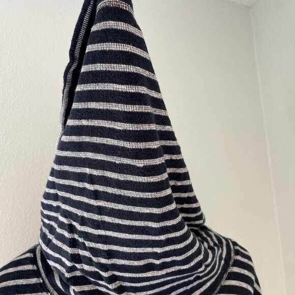 J.Crew Factory Striped Terry Funnelneck Sweatshirt Style Size XL (A6) - Picture 3 of 14